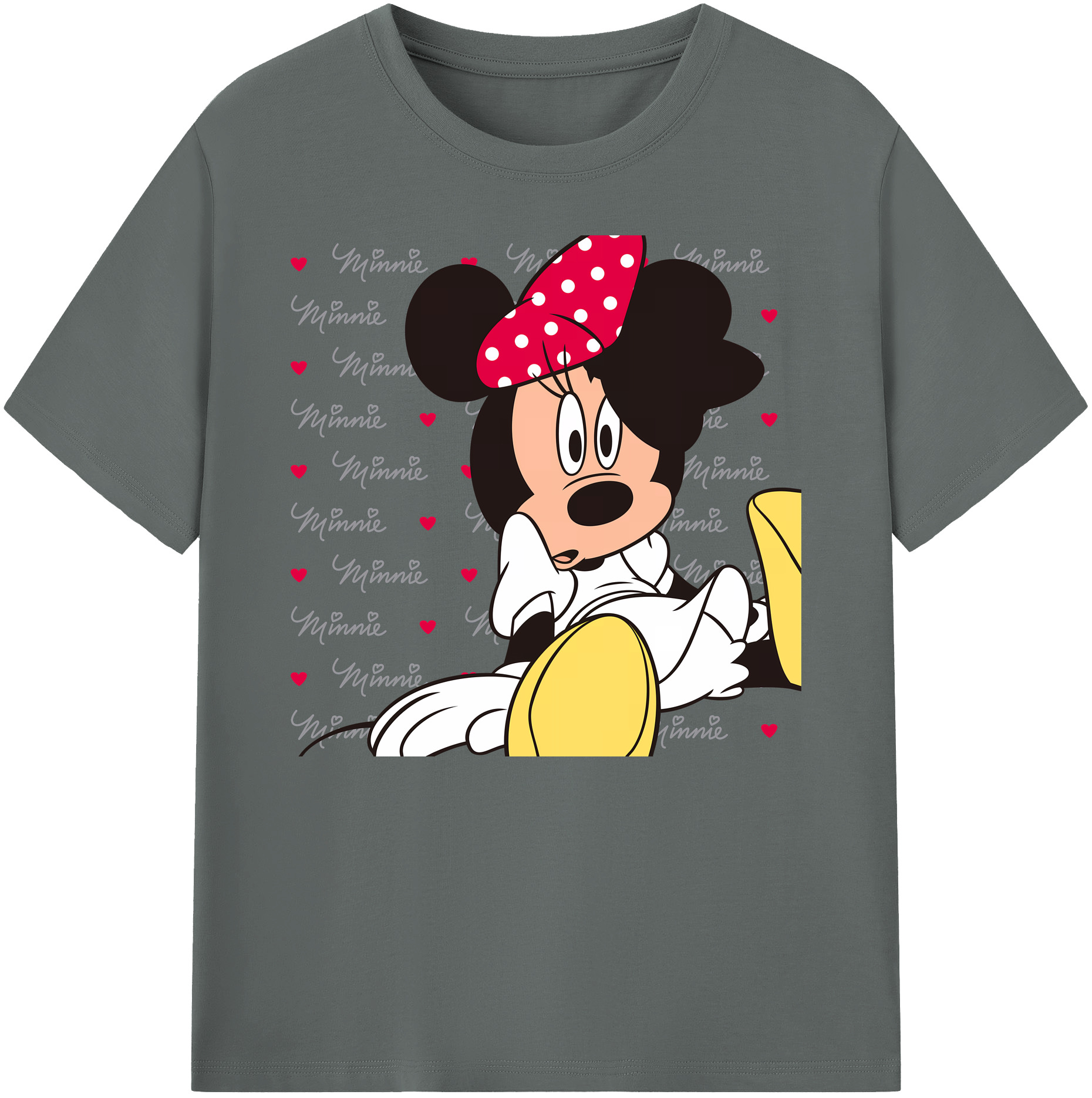 ミッキーマウス Mickey Mouse 綿100％ メンズ半袖Tシャツ｜肌触りやわらか＆通気性